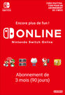 Abonnement Nintendo Switch Online 90 Jours