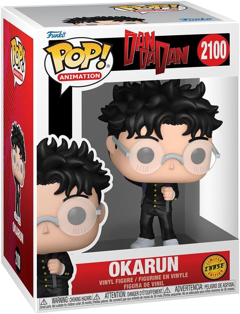 Figurine Funko Pop! N&deg;2100 | Dan Da Dan | Okarun W/ch