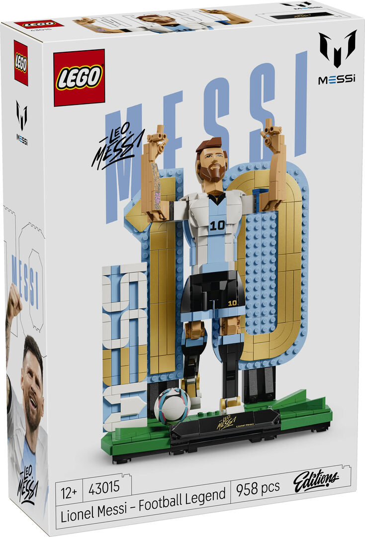 Lego Lionel Messi Legende Du Foot #43015