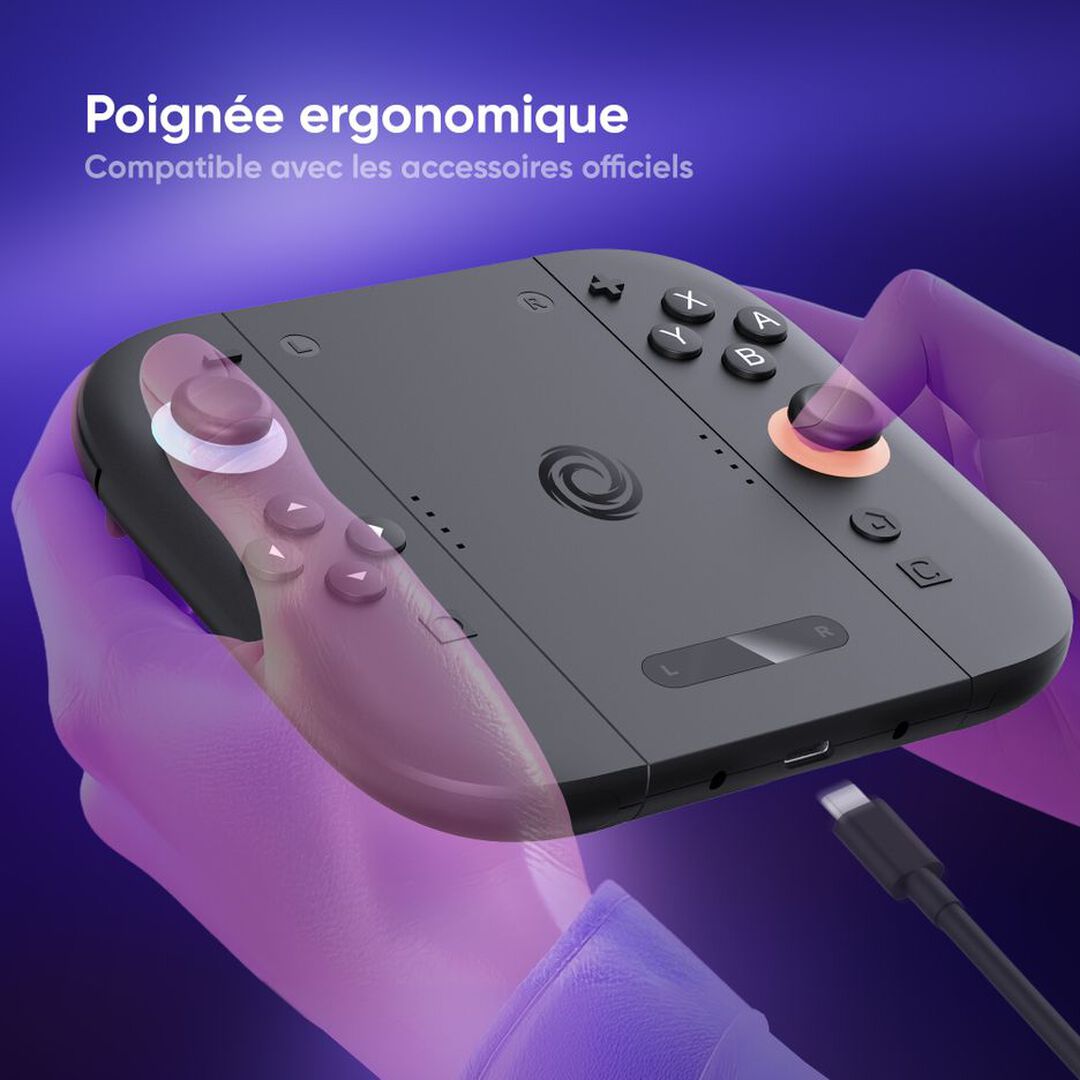 Support De Charge 2 Joycons + Controller Grip | Oniverse | Fusion Dock