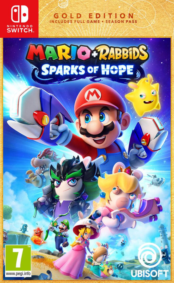 Mario + Les Lapins Cretins Sparks Of Hope Gold