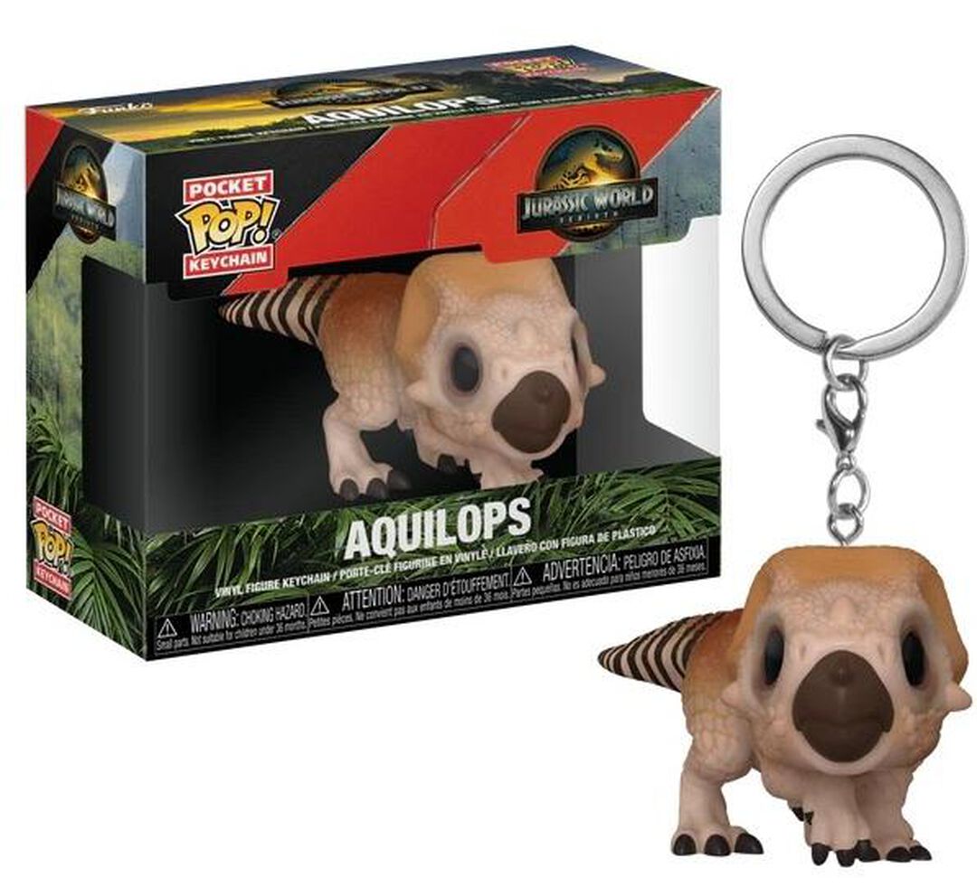 Porte-cles Funko Pop! | Jurassic World Rebirth | Aquilops