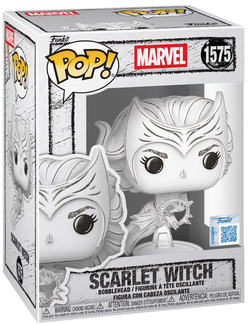 Figurine Funko Pop! | Marvel | Sketched | Scarlet Witch