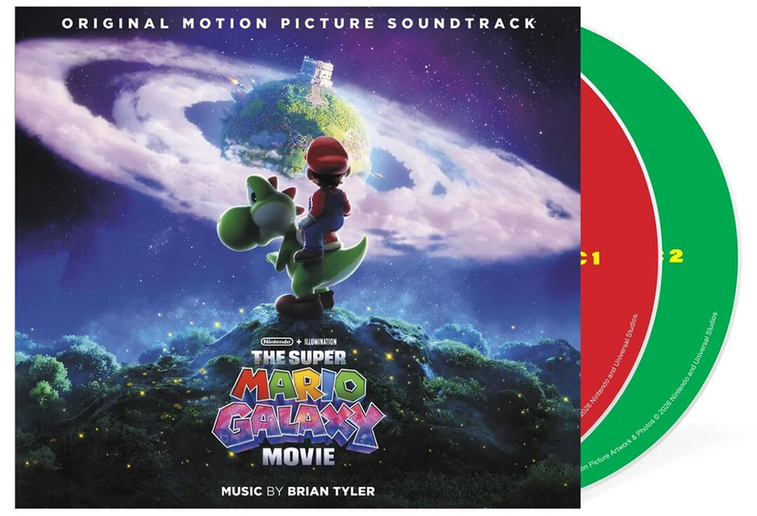 Cd The Super Mario Galaxy Movie