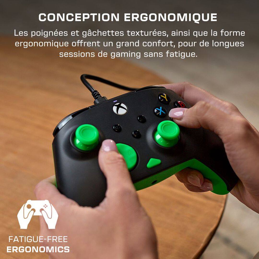 Manette Filaire | Turtle Beach | Rematch Core | Black Green