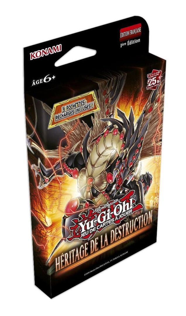 Booster | Yu-gi-oh! | H&eacute;ritage Destruction | Tripack