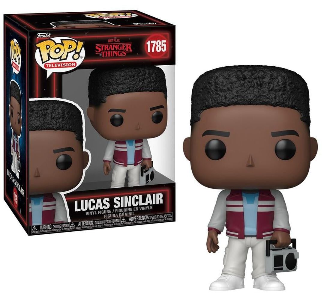 Figurine Funko Pop! N&deg;1785 | Stranger Things | Saison 5 Lucas Sinclair