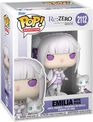 Figurine Funko Pop! N&deg;2112 - Re Zero - Emilia Avec Puck