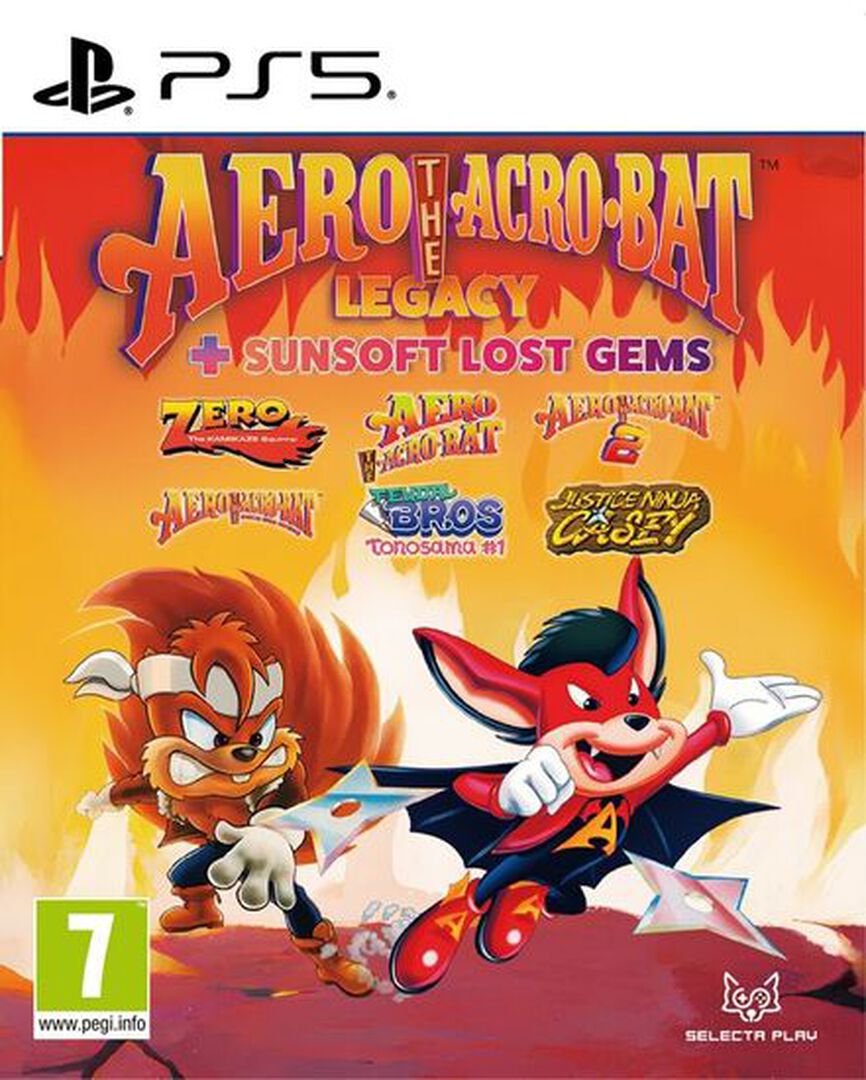 Aero The Acro.bat Legacy + Sunsoft Lost Gems