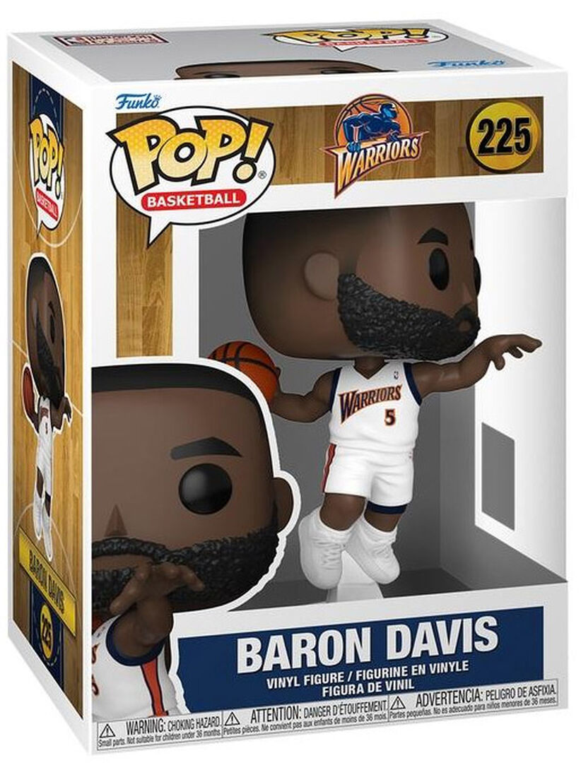 Figurine Funko Pop! | NBA Legends | Warriors | Baron Davis