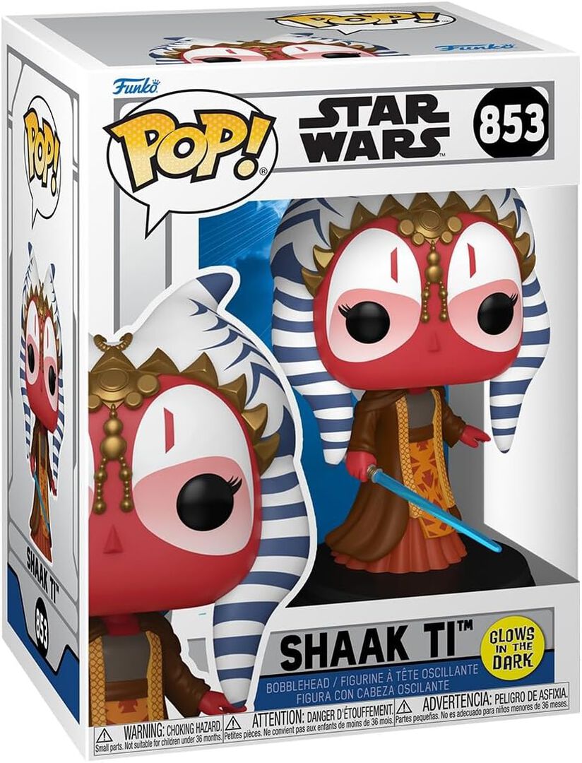 Figurine Funko Pop! | Star Wars: Clone Wars | Shaak Ti (fluorescent)