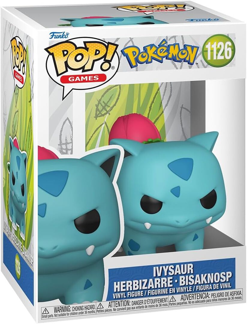 Figurine Funko Pop! N&deg;1126 | Pokemon | Herbizarre