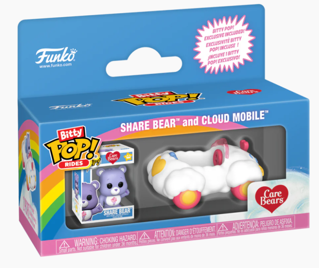 Figurine Funko Bitty Pop! Ride | Bisounours | Cloud Mobile
