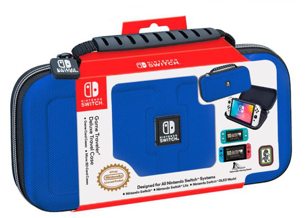 Pochette Officielle Nintendo Switch Nns30 Blue