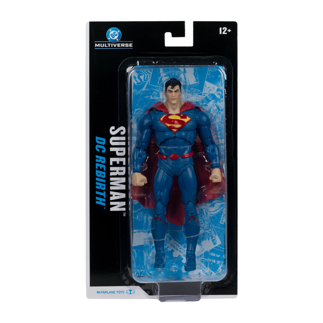 Figurine | Superman (superman Rebirth) | Dc Multiverse | Mcfarlane Toys