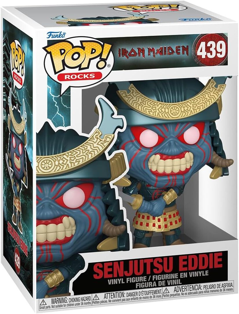 Figurine Funko Pop! Rocks | Iron Maiden | Senjutsu Eddie