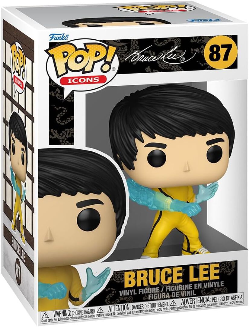 Figurine Funko Pop! N&deg;87 | Icons | Bruce Lee