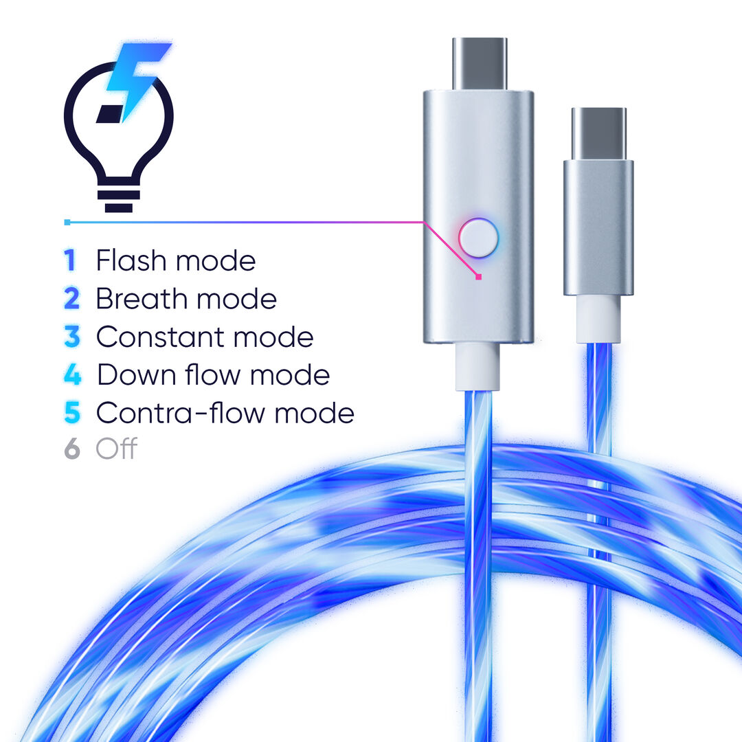 Cable Led Type C -c 2 Metres | Oniverse