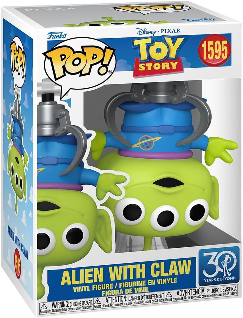 Figurine Funko Pop! N&deg;1595 | Toy Story | Alien Avec Pince