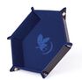 Piste De Des - Exclu Micromania - Piste D&eacute;s Critical Blue 19x19cm Cuir Velours