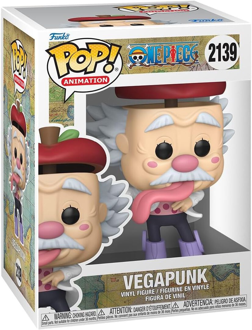 Figurine Funko Pop! N&deg;2139 | One Piece | Dr Vegapunk (egghead)