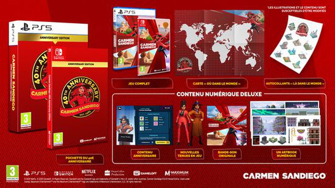 Carmen Sandiego 40th Anniversary Edition | Occasion