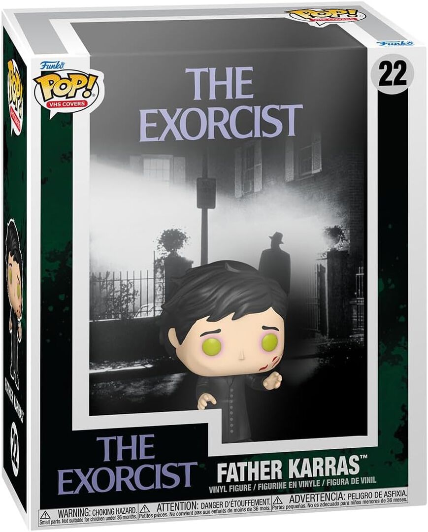 Figurine Funko Pop! Vhs Cover N&deg;22 | L'exorciste | Damien Karras
