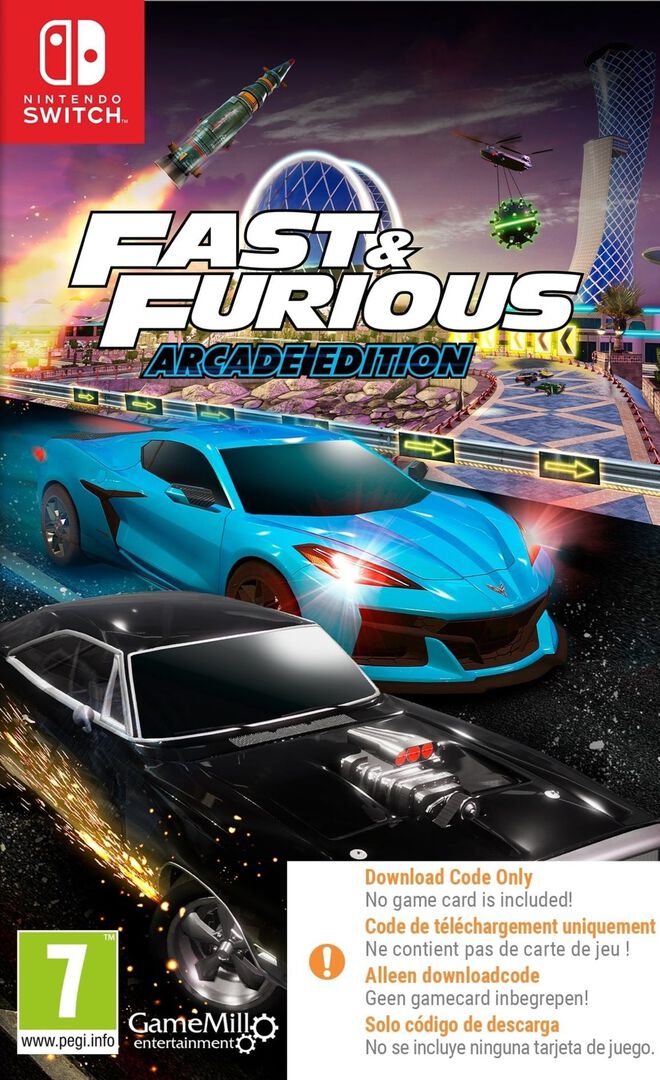 Fast And Furious Arcade Edition (code De T&eacute;l&eacute;chargement)