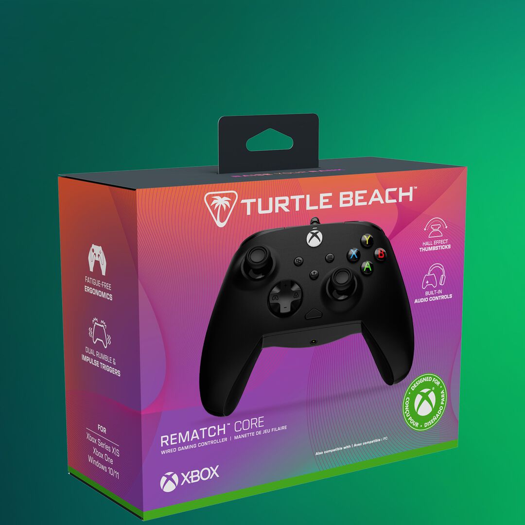 Manette Filaire | Turtle Beach | Rematch Core | Black