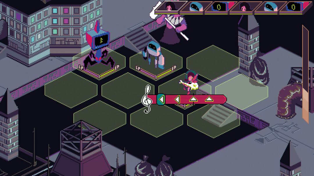 Keylocker Turn Based Cyberpunk Action