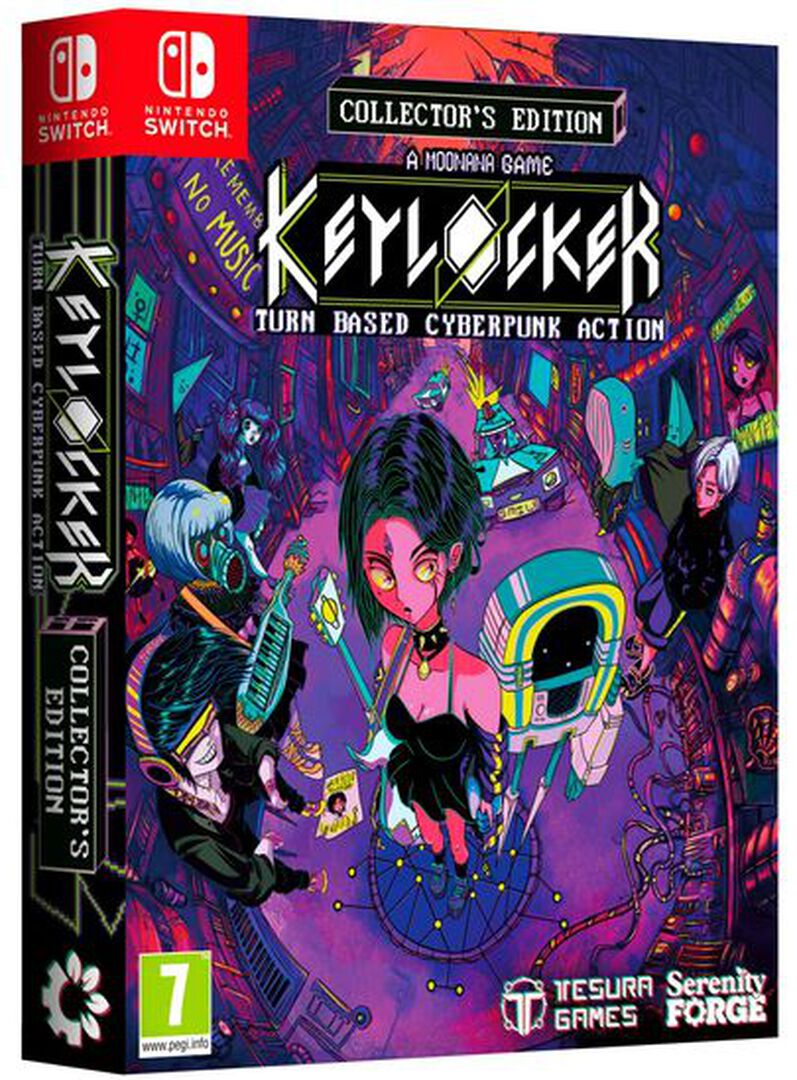 Keylocker Turn Based Cyberpunk Action Collector's Edition