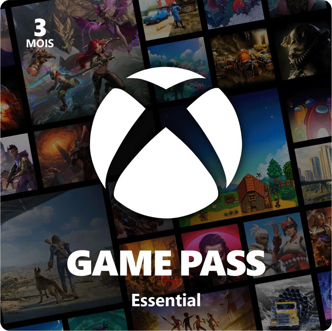 Xbox Game Pass Essential 3 Mois