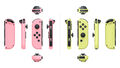 Paire De Manettes Joy-Con Gauche Rose Pastel & Droite Jaune Pastel thumb 2