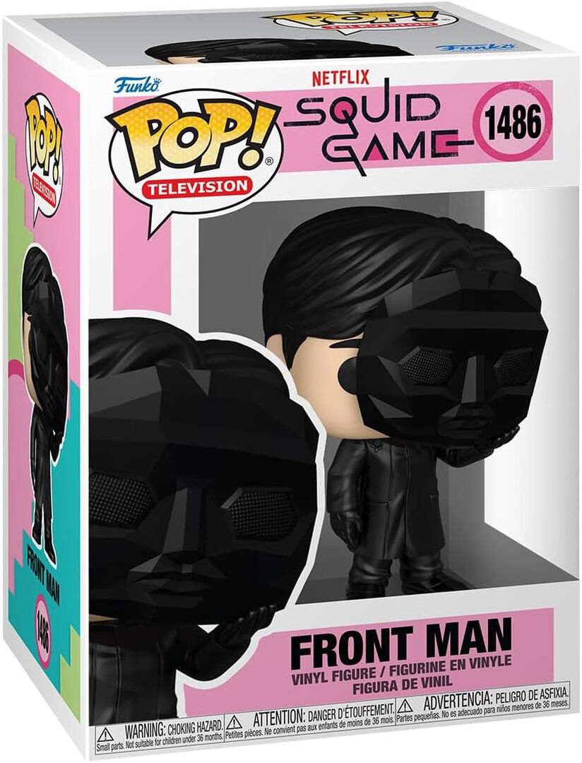 Figurine Funko Pop! N&deg;1486 | Squid Game | Frontman (saison 2)