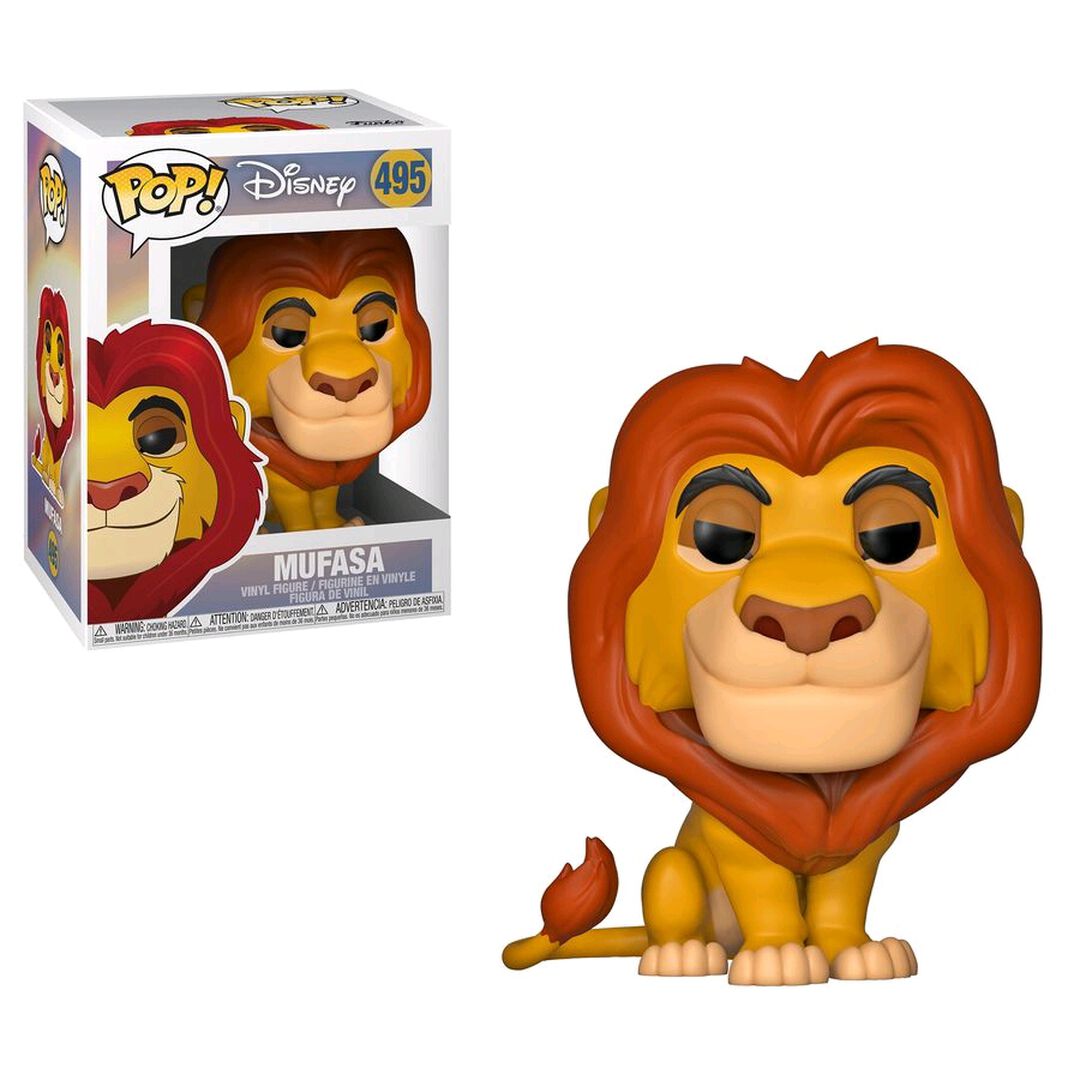Figurine Funko Pop! N&deg;495 | Le Roi Lion | Mufasa