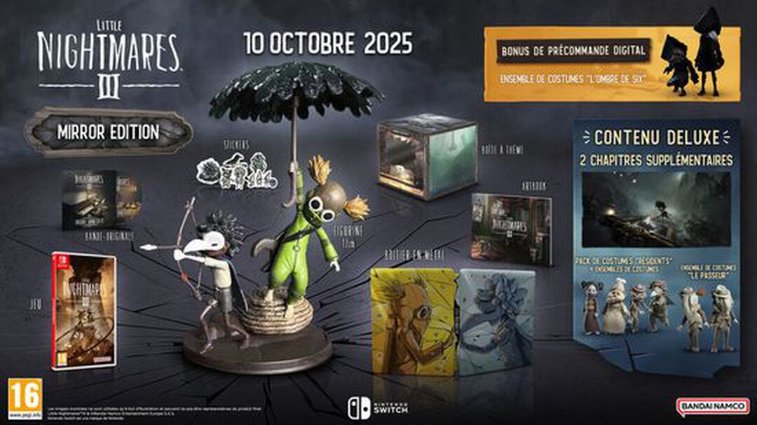 Little Nightmares III Mirror Edition