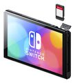 Nintendo Switch Oled Noire | Avec Manettes Joy-con Bleu N&eacute;on/rouge N&eacute;on | Occasion thumb 2