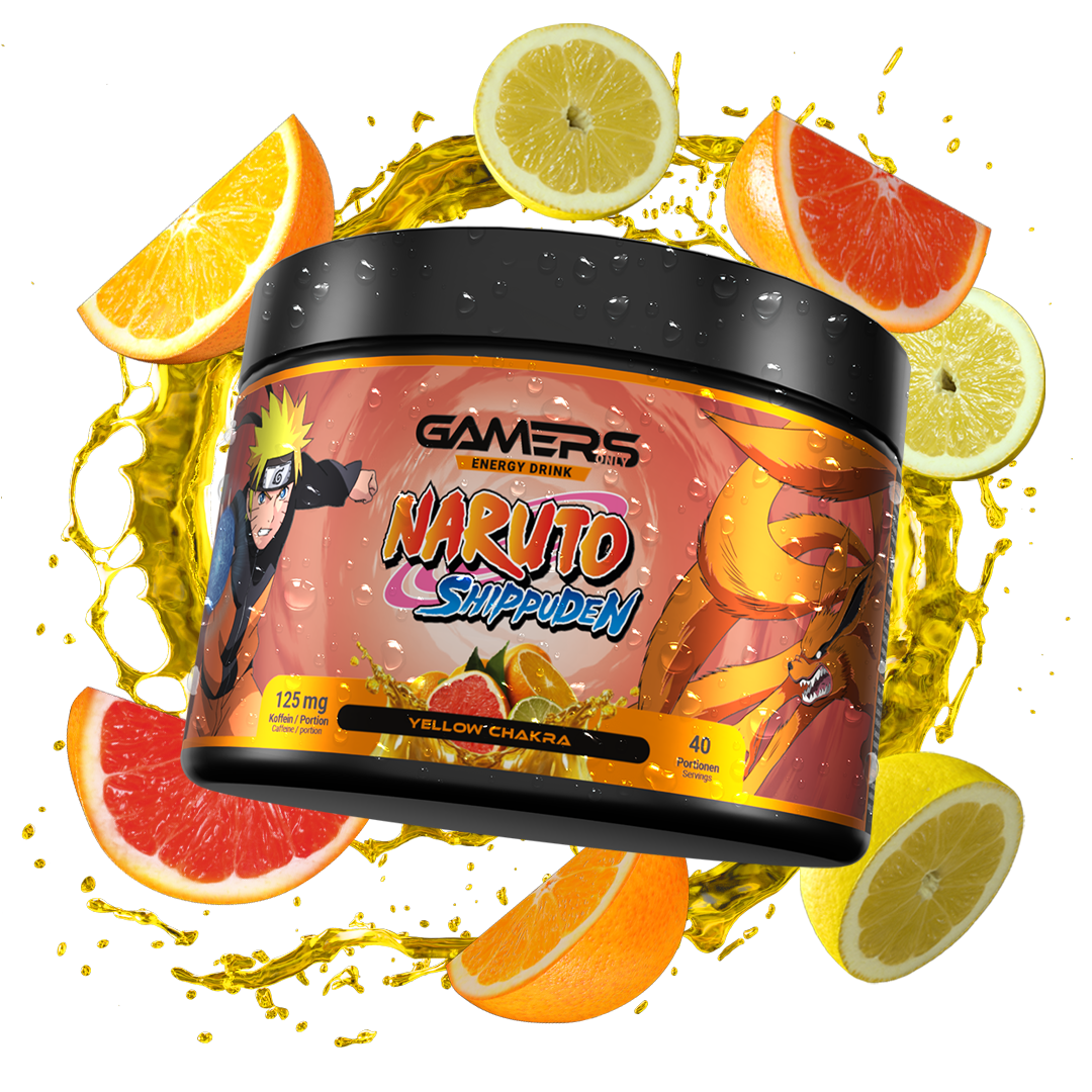 Gamers Only | Energy Drink Naruto