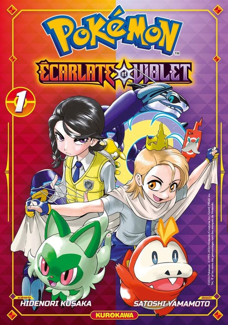 Manga | Pokemon | Ecarlate Et Violet Tome 01
