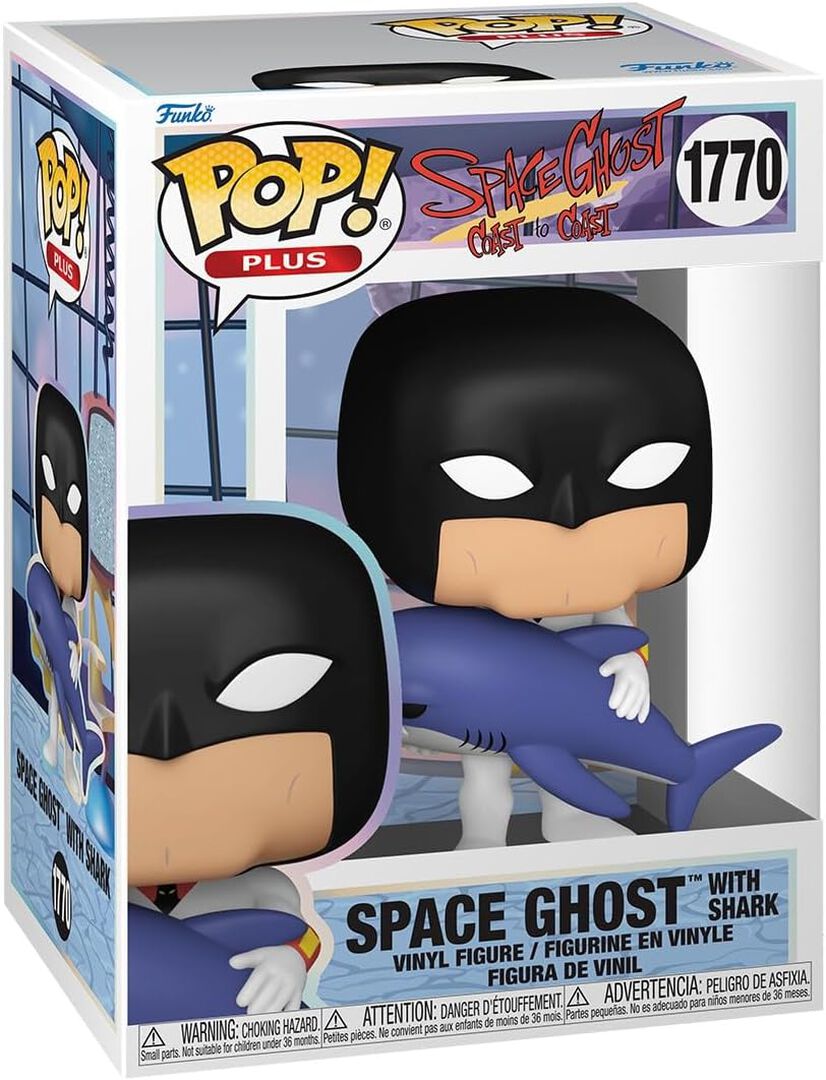 Figurine Funko Pop! Plus N&deg;1770 | Space Ghost Coast To Coast | Space Ghost Avec