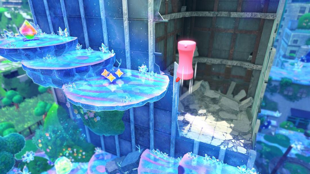 Kirby Et Le Monde Oubli&eacute; Nintendo Switch 2 Edition +le Pays Des &eacute;toiles Filantes | Occasion