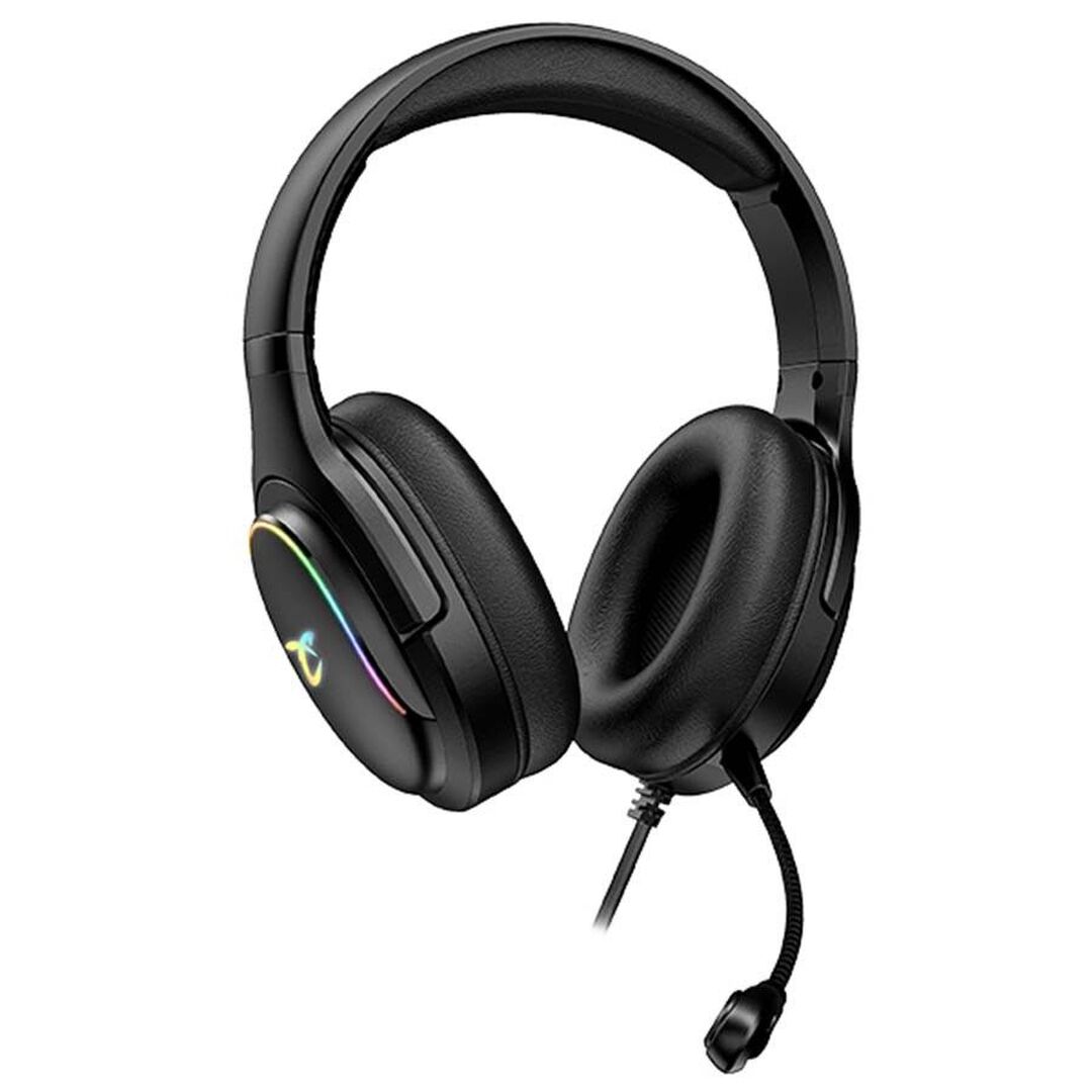 Casque Gaming Spectra Led Rgb + Rallonge Usb & Prise Jack