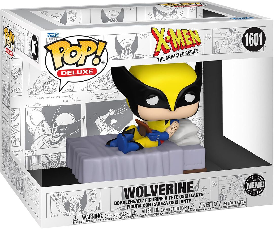 Figurine Funko Pop! Deluxe | Marvel | Meme | Wolverine