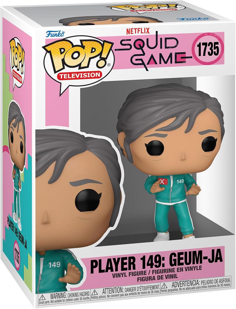 Figurine Funko Pop! N&deg;1735 | Squid Game | Joueuse 149 Geum-ja