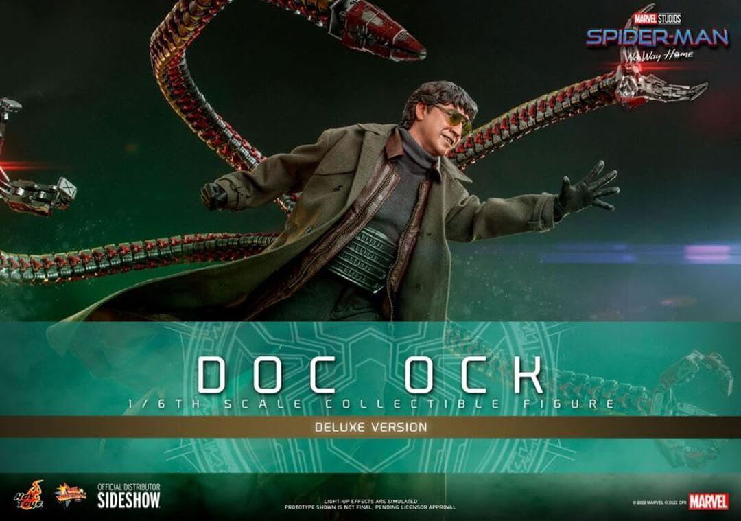 Figurine Hot Toys | Spider Man | Spider-man: No Way Home Movie 1/6 Doc Ock (delu