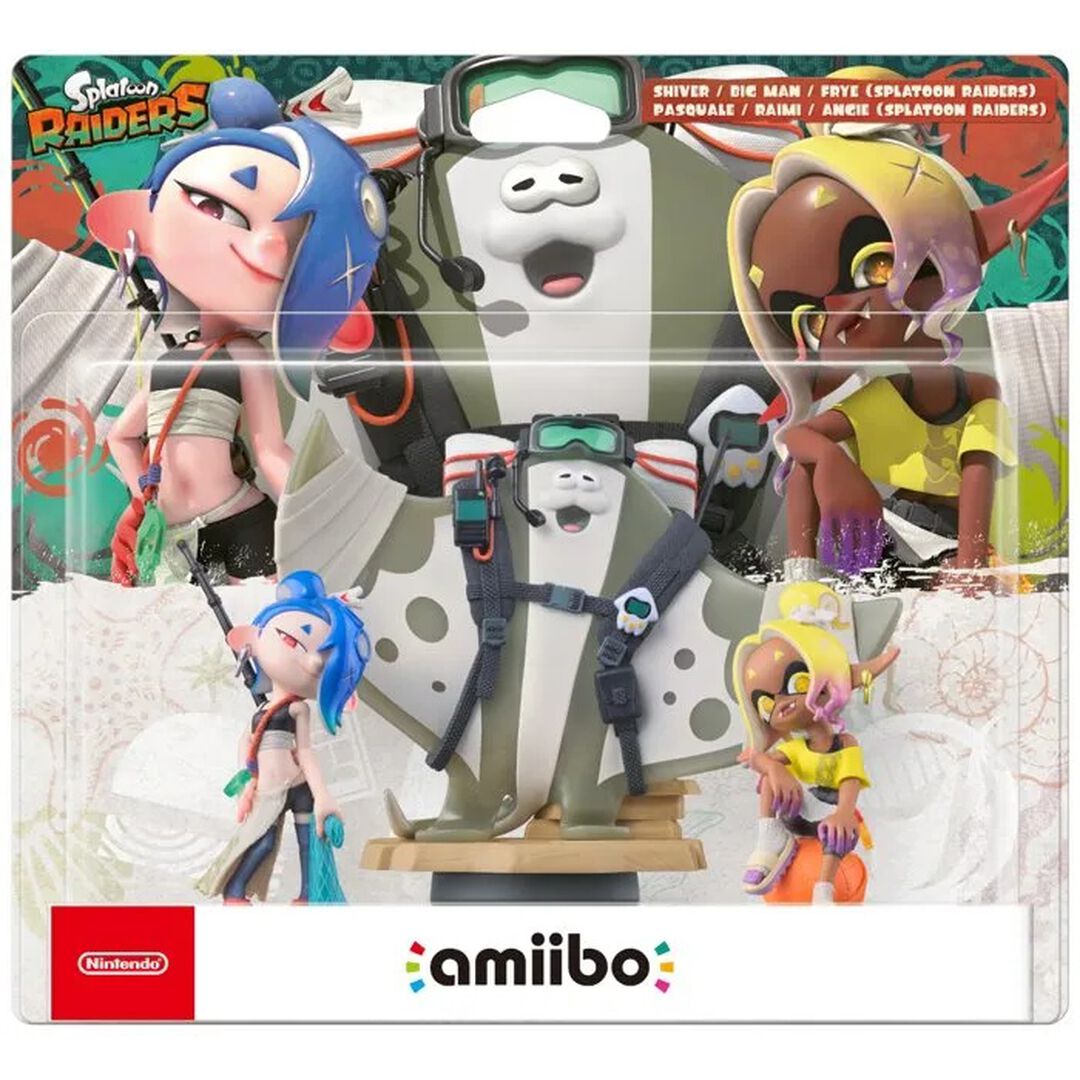Figurine Amiibo | Pasquale / Raimi / Angie (splatoon Raiders)