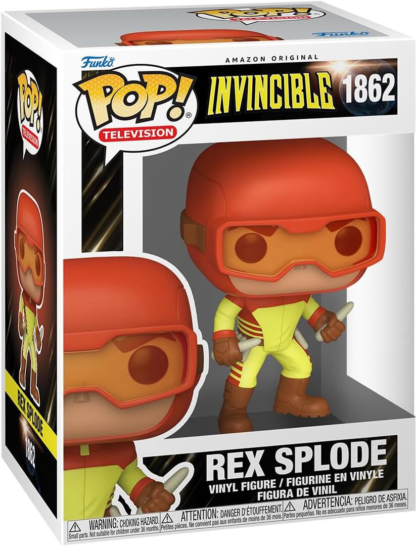 Figurine Funko Pop! | Invincible | Rex Avec Chance De Chase
