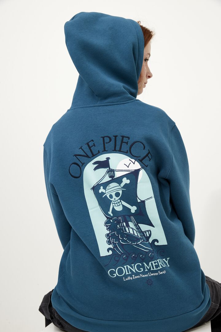 Sweat | One Piece | Hoodie Vogue Merry Bleu &eacute;meraude -taille S