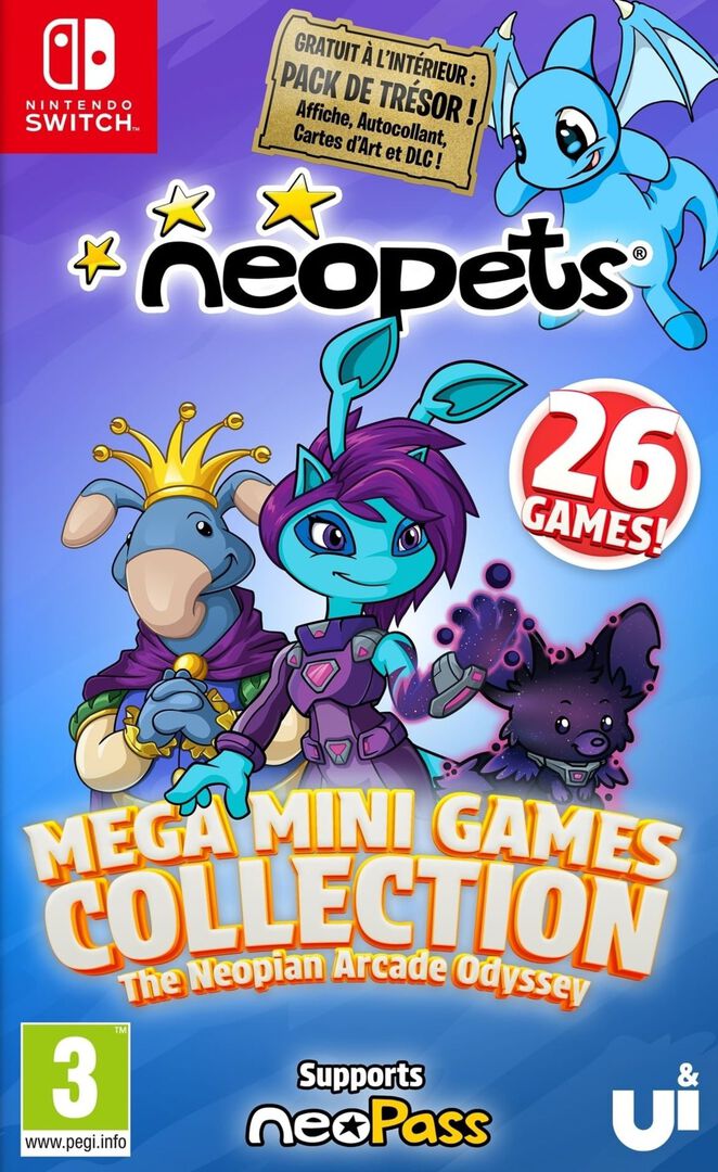 Neopets Mega Mini Games Collection D1 Ed.
