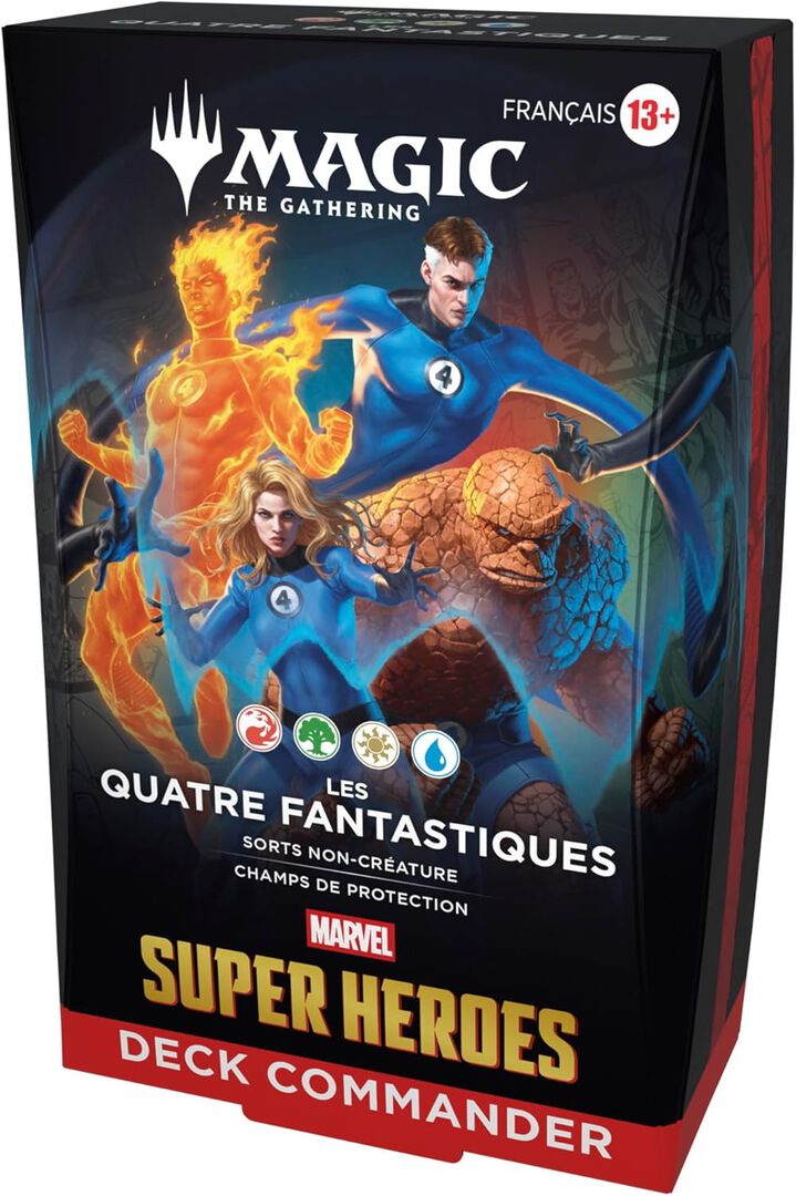 Commander Deck - Magic The Gathering - Marvel Super Heroes - Les Quatre Fantastiques
